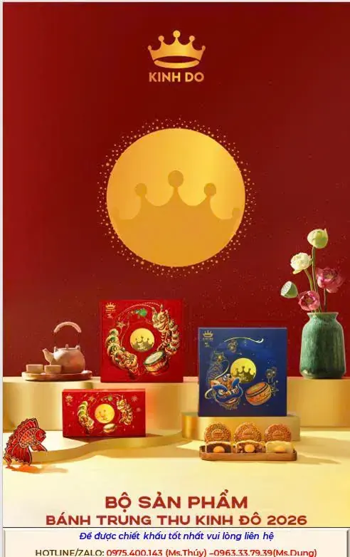 Catalogue bánh trung thu 2026 theo thương hiệu