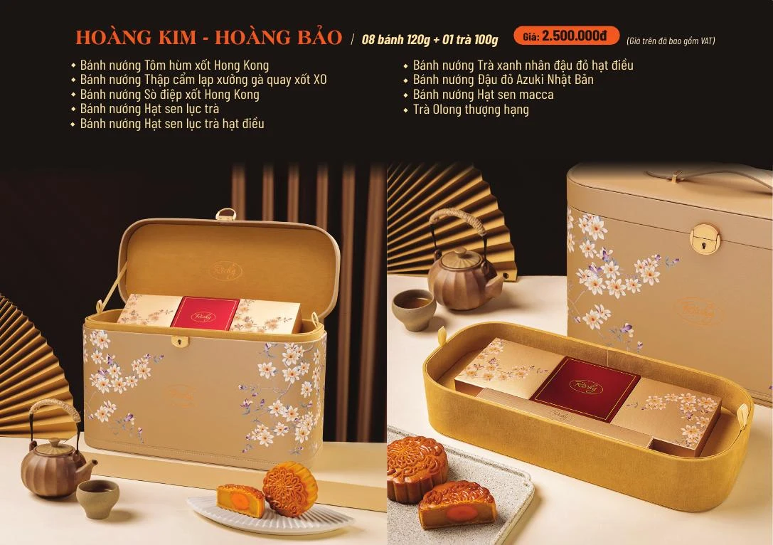 Hộp quà Richy Hoàng Kim - Hoàng Bảo