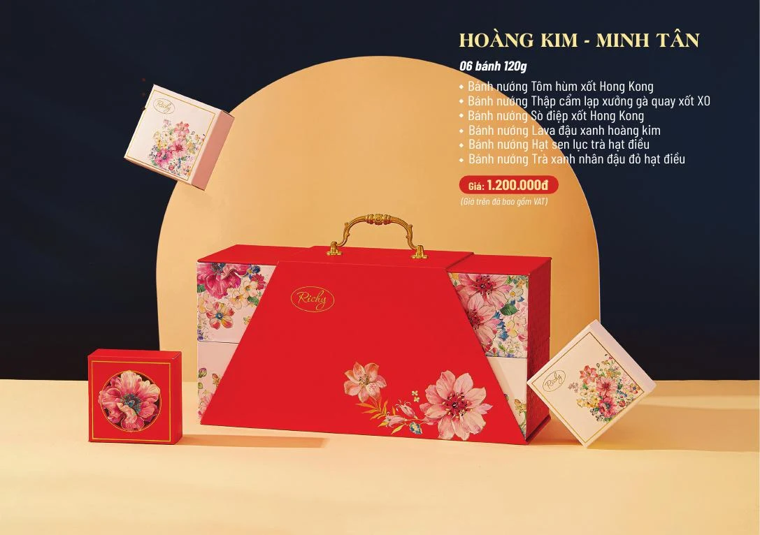 Hộp quà Richy Hoàng Kim - Minh Tân